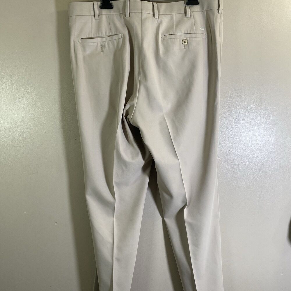 Peter Millar Crown Sport Men Beige Khaki Performance Golf Pants 36x30 MF16EB78FB - Picture 8 of 16